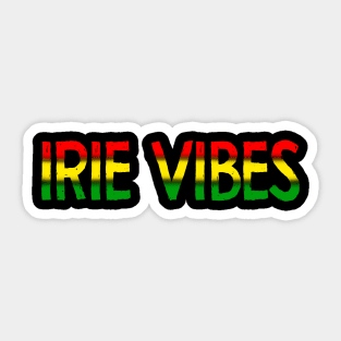 Irie Vibes Sticker